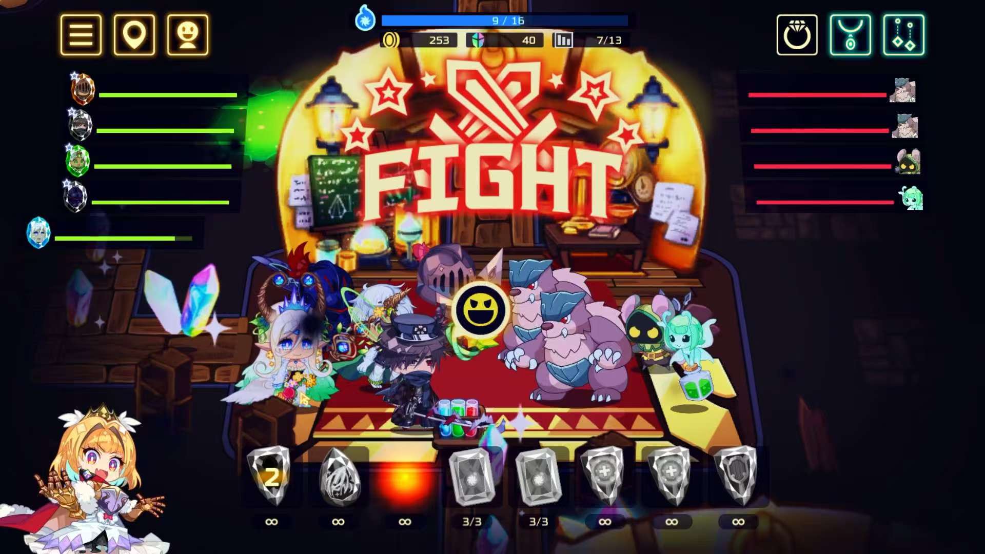 图片[1]-灵动骑士V1.3.1中文版高画质自走棋Roguelike卡牌冒险手游免费下载-锐品游戏库