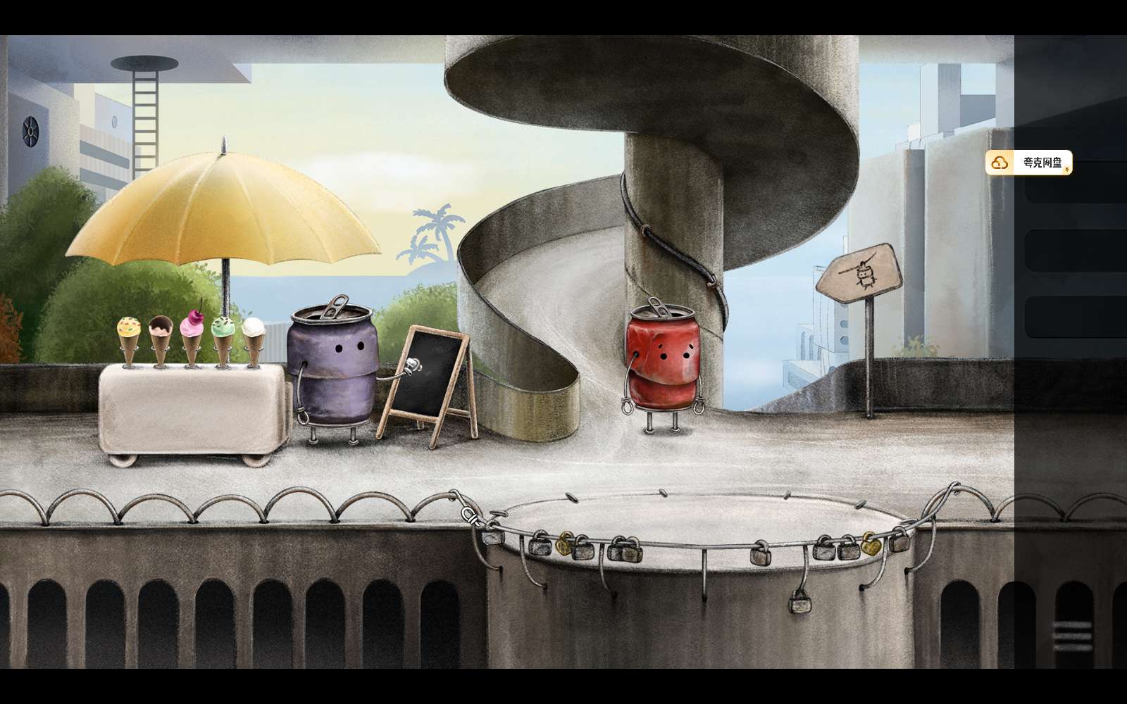 图片[1]-盒子城2手游中文版下载 Steam移植手绘解谜冒险高画质-锐品游戏库
