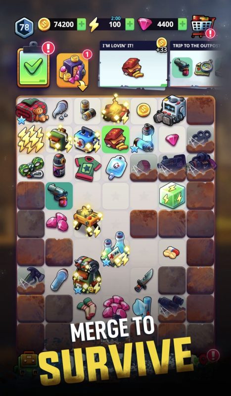 合并生存Merge Survivalv1.37免内购版合成生存手游免费下载-锐品游戏库
