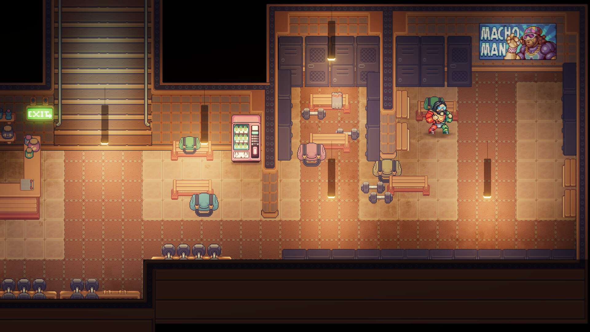 图片[1]-传奇摔跤手最新安卓中文版下载-像素风摔角RPG免费体验完整版-锐品游戏库