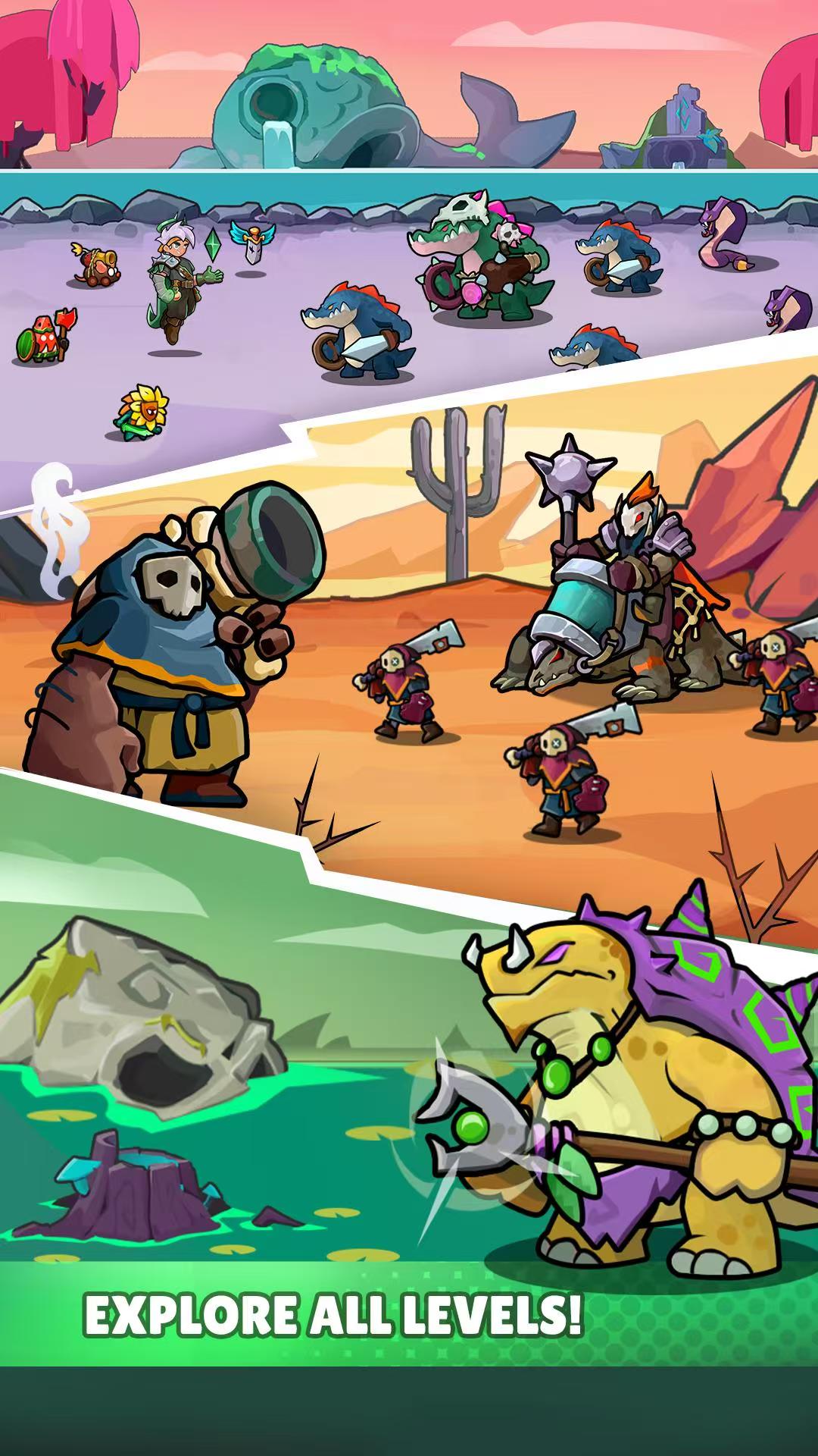 图片[3]-Spellbound Saga:Idle RPG Magic v0.8.3.1中文版 魔法放置冒险手游免费下载-锐品游戏库