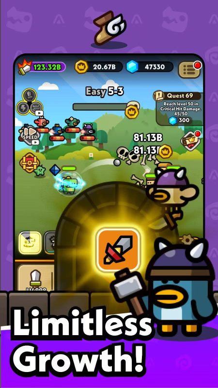 Hero Dino 1.15.3中文版放置RPG高画质恐龙收集养成手游免费下载-锐品游戏库