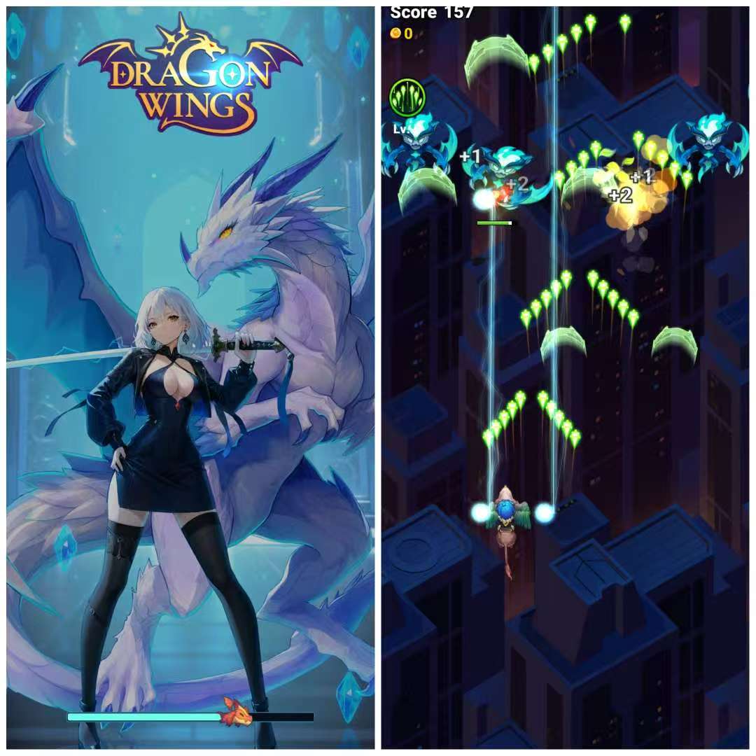 图片[2]-龙之翼幻想射击v2.11.0中文版下载 美少女骑龙太空弹幕射击手游-锐品游戏库