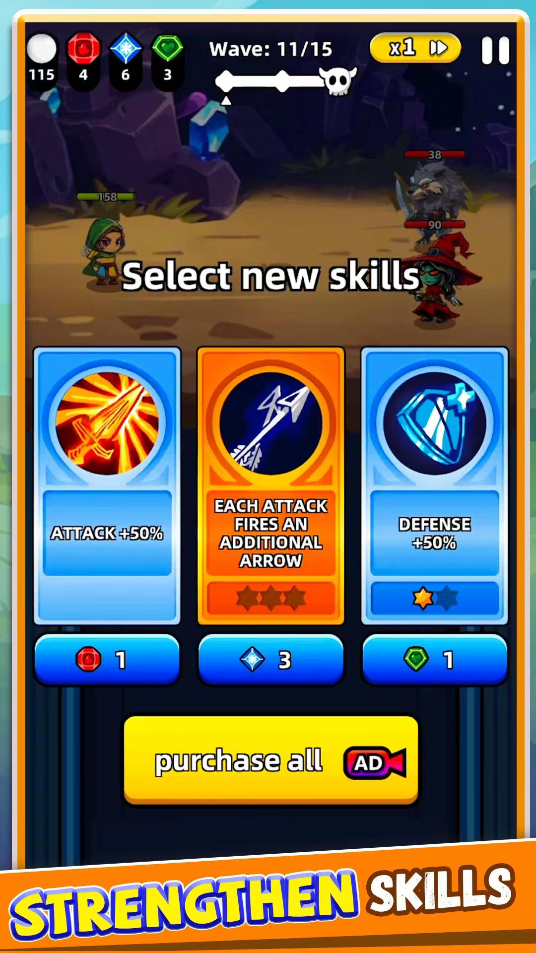 图片[1]-Heroes Adventure v0.10 中文版 Roguelike卡牌冒险手游免费下载-锐品游戏库