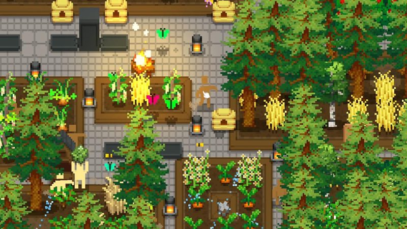 放置农场Tiny Terraces最新版v0.90.673.7387中文版像素放置种田手游免费下载-锐品游戏库