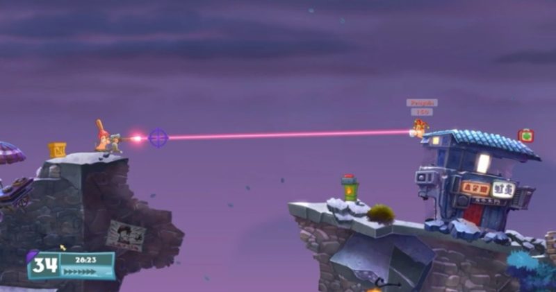 百战天虫战争武器手机版中文完整版高画质策略对战免费下载-锐品游戏库