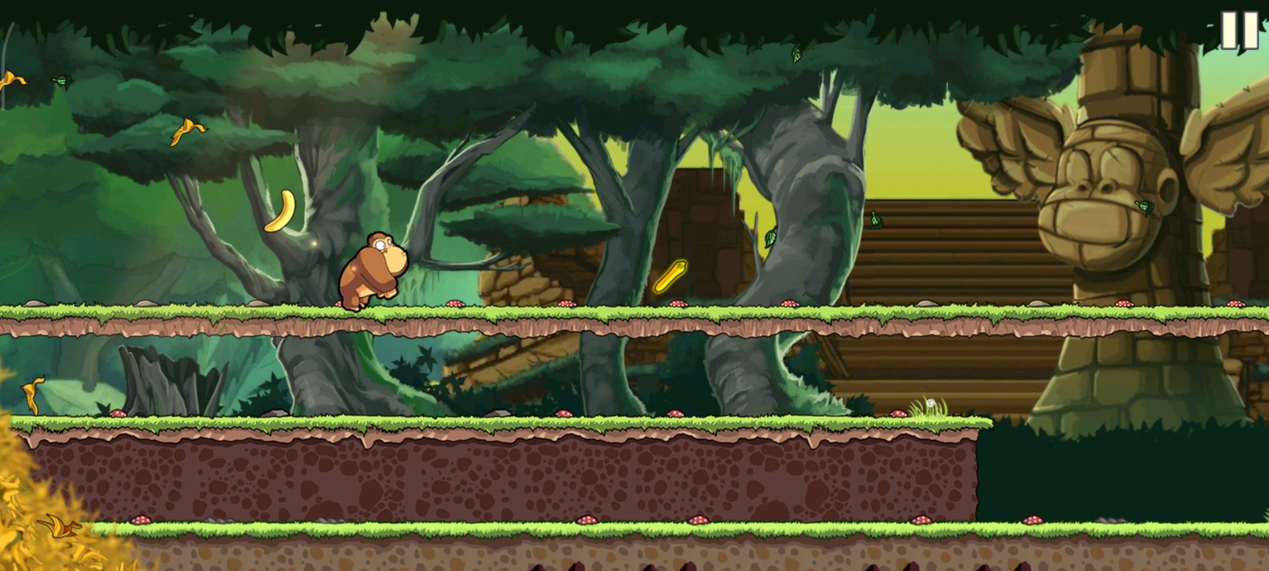 香蕉金刚v1.9.17中文版无尽跑酷高画质怀旧手游免费下载-锐品游戏库