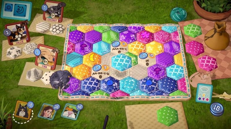 猫与花毯v1.0.215中文版下载|治愈系猫咪拼布解谜手游最新版-锐品游戏库