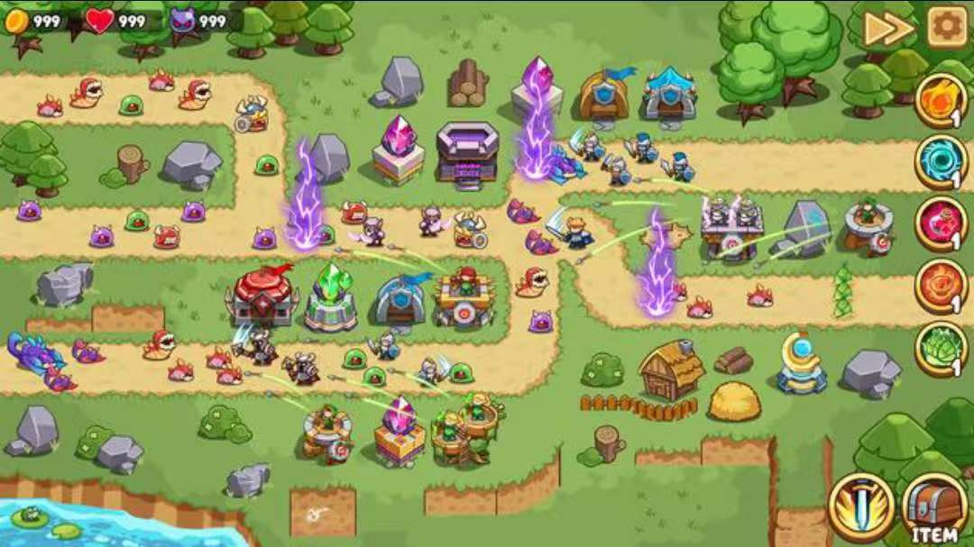 图片[5]-Epic King Heroes Classic TD 1.0.15中文版策略塔防手游高画质免费下载-锐品游戏库